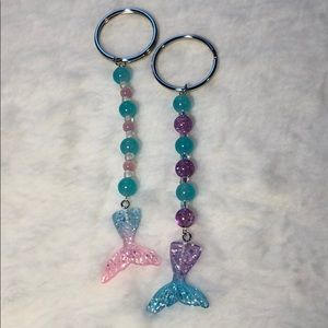 BFF Mermaid Tail Key Chains